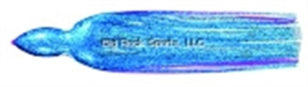 Picture of Yo-Zuri Octopus Trolling Skirt, 9 1/2",Glow Eyes, Blue Silver Flake
