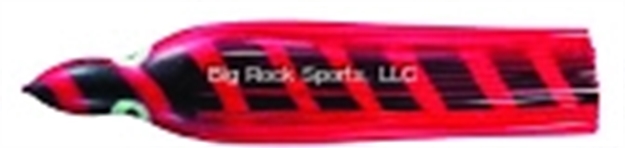 Picture of Yo-Zuri Octopus Trolling Skirt, 9 1/2",Glow Eyes, Red & Black