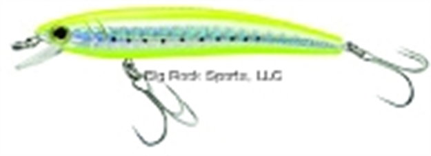 Picture of Yo-Zuri Pins Minnow, 3 1/2", 1/4 Oz, Chartreuse, Floating