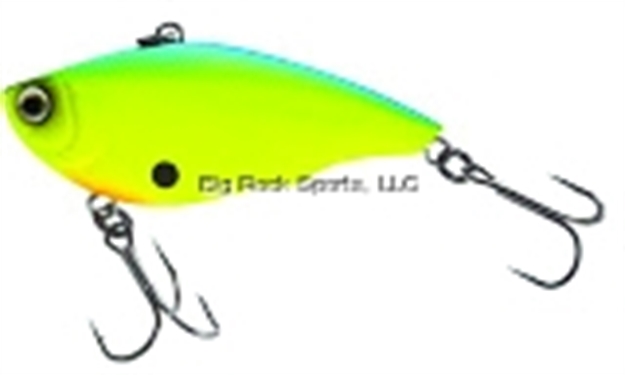 Picture of Yo-Zuri Rattl'n Vibe Lipless Crankbait, 2 1/4", 3/8 Oz, Matte Blueback Chartreuse, Sinking