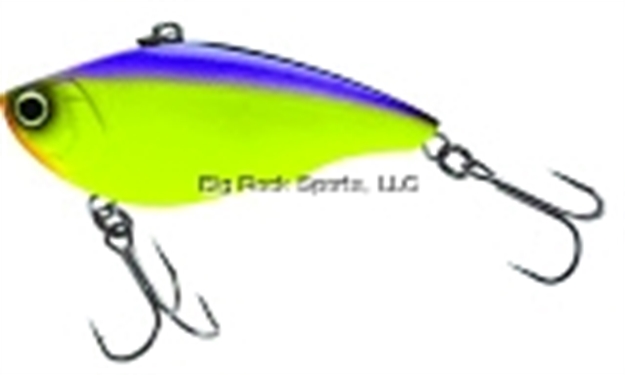 Picture of Yo-Zuri Rattl'n Vibe Lipless Crankbait, 2 5/8", 9/16 Oz, Purple Back Chartreuse, Sinking