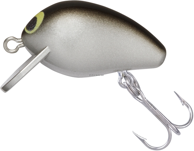 Picture of Yo-Zuri Snap Beans Sinking Crankbait 1/16Oz 1" 1-2 FT #12 Hooks Silver/Black