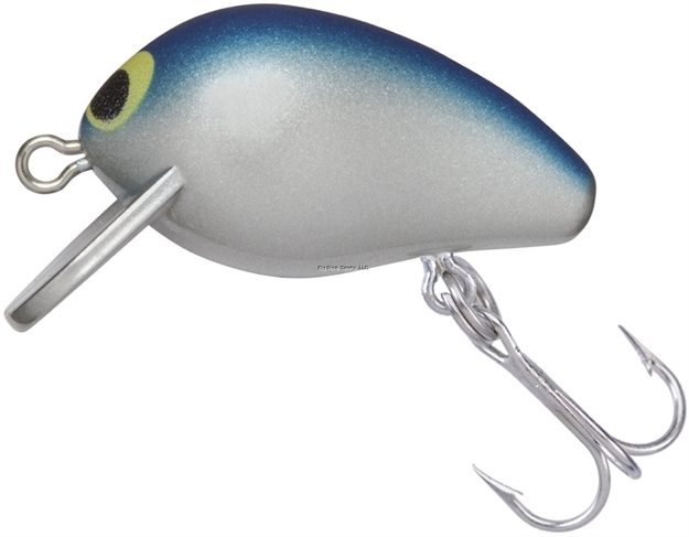 Picture of Yo-Zuri Snap Beans Sinking Crankbait 1/16Oz 1" 1-2 FT #12 Hooks Silver/Blue