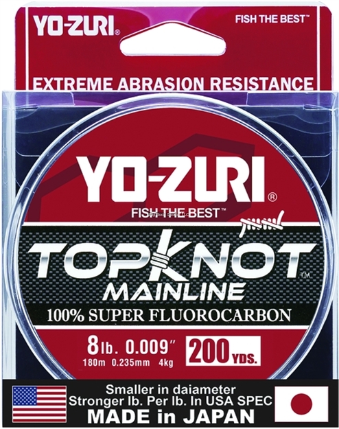 Picture of Yo-Zuri Topknot Fluorocarbon Line 8Lb 200Yd Clear Boxed TKML8LBNCL200YD