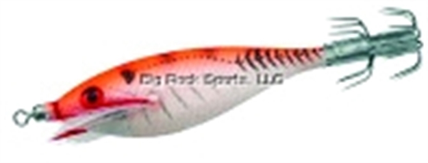 Picture of Yo-Zuri Ultra Cloth Squid Jig, 2 1/4", 1/4 Oz, Clear Luminous Orange