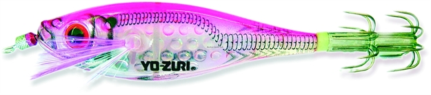 Picture of Yo-Zuri Ultra Lens Aurora Squid Jig, 3 1/2", 3/16 Oz, Pink