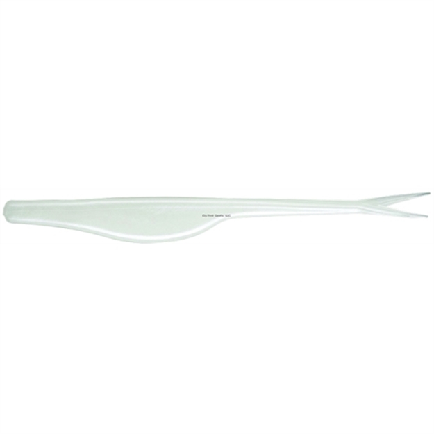 Picture of Yum Break'n Shad Soft Jerkbait, 5", Pearl White,10/Bag YBS583
