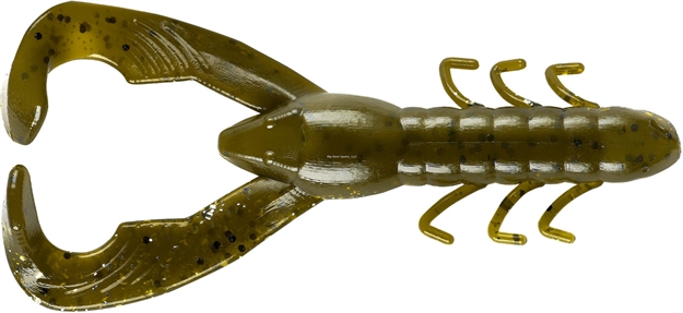 Picture of Yum Christie Craw Soft Plastic Crawfish, 3.5 In, GP Flash YCW3276