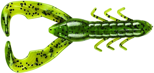 Picture of Yum Christie Craw Soft Plastic Crawfish, 3 1/2", Watermelon Seed, Floating,8/Bag