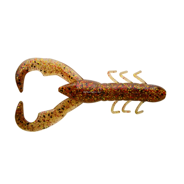 Picture of Yum Christie Craw Soft Plastic Crawfish, 3.5 In,-Copper Flash