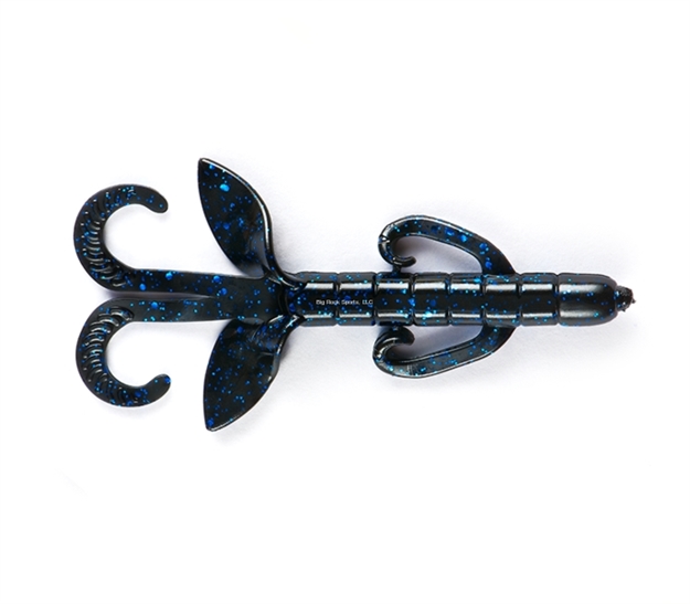 Picture of Yum Christie Critter-Black/Blue Flake-3.5", 8/Pack