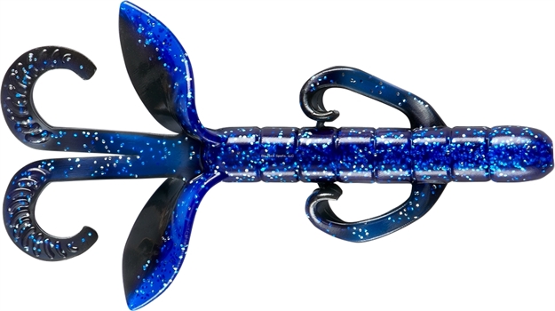 Picture of Yum Christie Critter-Blackblu Shdw-3.5", 8/Pack