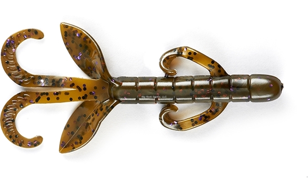 Picture of Yum Christie Critter-Green Pumpkin/Purple Flake-3.5", 8/Pack