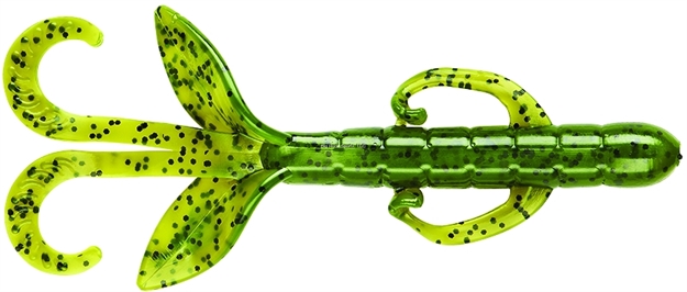 Picture of Yum Christie Critter Soft Plastic Creature Bait, 4 1/2", Watermelon Seed, Floating,8/Bag
