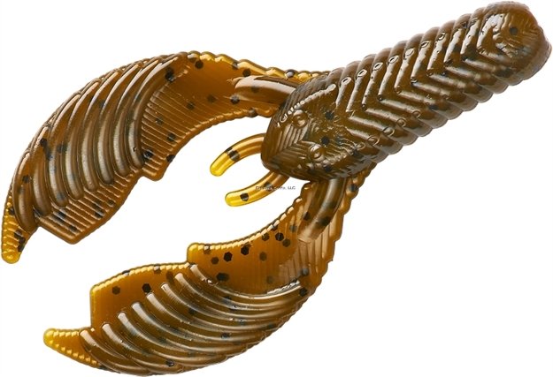 Picture of Yum Craw Chunk Soft Plastic Crawfish, 2.75", Green Pumpkin, 8 Bag