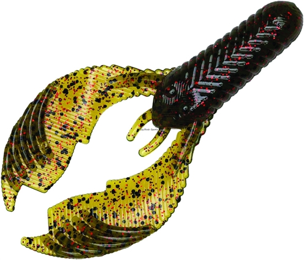 Picture of Yum Craw Chunk Soft Plastic Crawfish, 3 3/4", Watermelon/Red,8/Bag YCCK302 719339107457