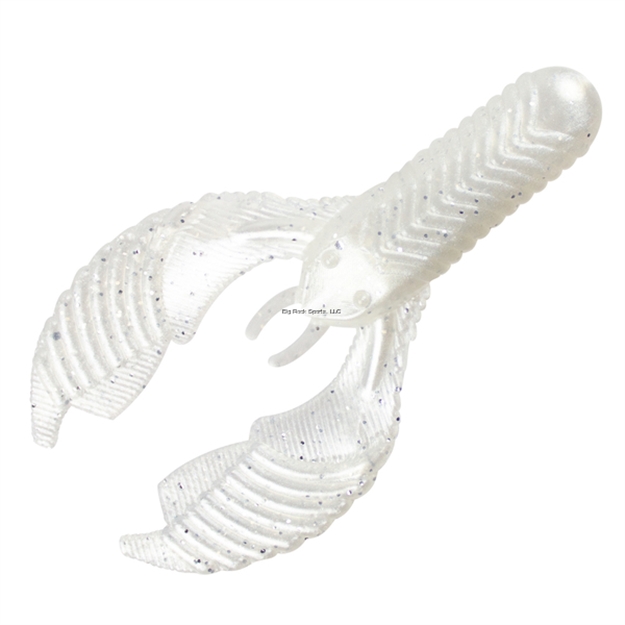 Picture of Yum Craw Chunk Soft Plastic Crawfish 3.25" Pearl Silver Flake