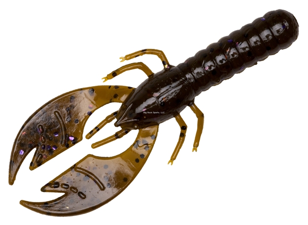 Picture of Yum Craw Papi, 2 3/4", Green Pumpkin Purple Flake, 12/Bag