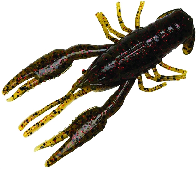 Picture of Yum Crawbug Finesse Craw, 3 1/4", Watermelon/Red Flake,8/Bag