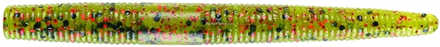 Picture of Yum Dinger Worm, 3", Watermelon/Red Flake,12/Pack