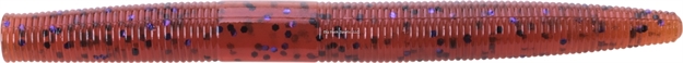 Picture of Yum Dinger Worm, 4", Bourbon Berry, 10 Bag