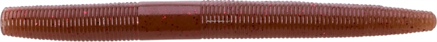 Picture of Yum Dinger Worm, 4", Oxblood Red Flake, 10 Bag