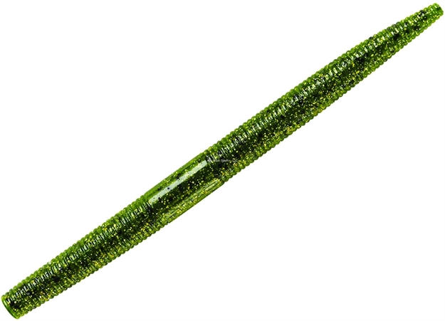 Picture of Yum Dinger Worm, 5", Watermelon/Gold Flake,8/Bag