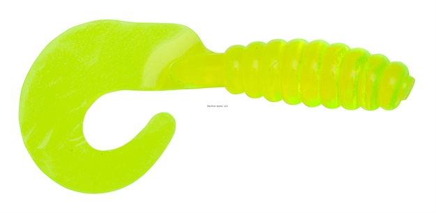 Picture of Yum Gonzo Grub 2", Chartreuse, 18/Bag