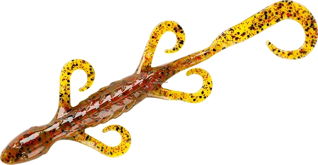 Picture of Yum Lizard, 6", Watermelon Red Flake, Floating,10/Bag