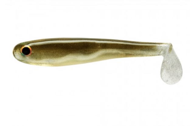 Picture of Yum Money Minnow Swimbait, 5",Olive Oil, 4 Pack