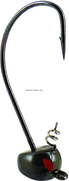 Picture of Yum Pumpkin Head Jig, 1/4 Oz, Green, 4/0 Hook