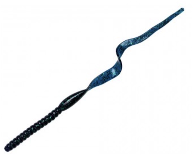 Picture of Yum Ribbontail Worm, 10", -Junebug 8Ct