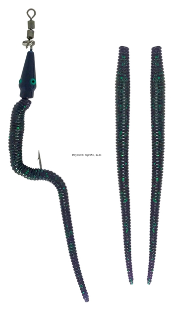 Picture of Yum Swimming Snake, 6.75", Junebug, 3/Bag