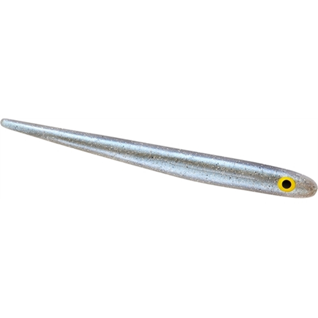 Picture of Yum Swurm Soft Jerkbait, 10" Silver Shad, 4 Per Bag