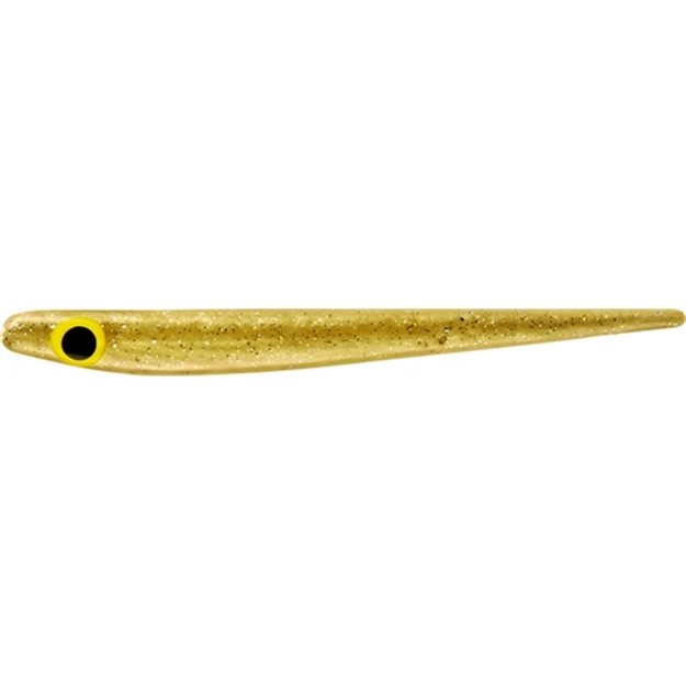 Picture of Yum Swurm Soft Jerkbait, 6.25" Golden Shiner, 7 Per Bag