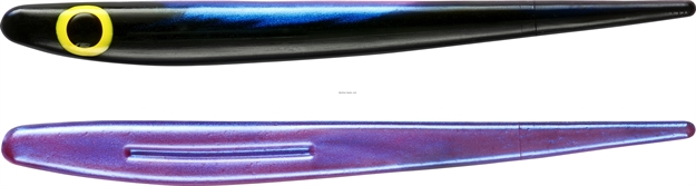 Picture of Yum Swurm Soft Jerkbait, 6.25" Tequila Sunrise, 7 Per Bag