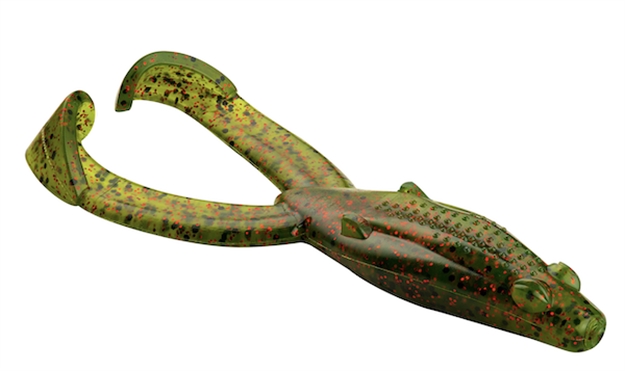 Picture of Yum Tip Toad, 4.5 In, Watermelon Red Flake Soft Plastic YTT402