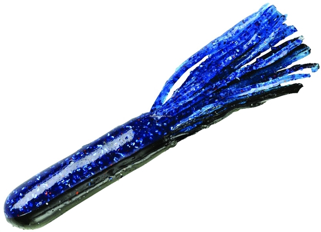 Picture of Yum Tube , 4", Virgo Blue, Floating,6/Bag