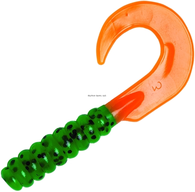 Picture of Yum Walleye Curltail Grub, 3", Firetiger, Floating,12/Bag