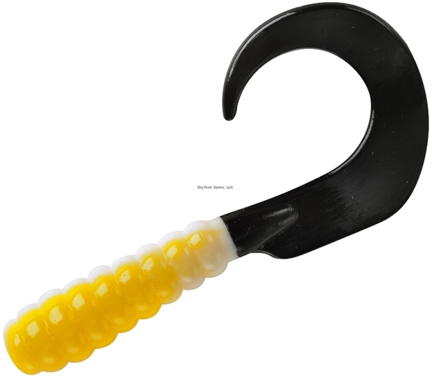 Picture of Yum Walleye Grub, 4 , Bumblebee, 12/Bag