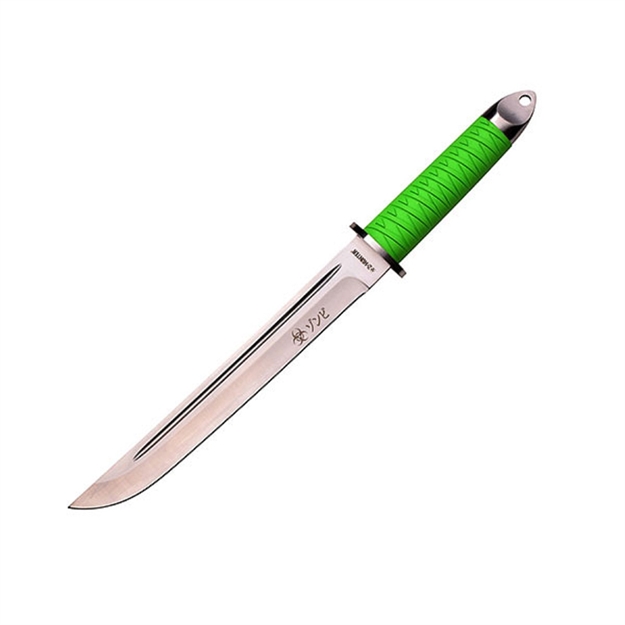 Picture of Z-Hunter Fixed Blade Knife 11In Blade-Green Ribbon Handle