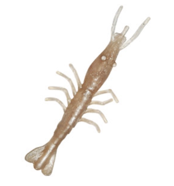 Picture of Z-Man Elaztech Scented Shrimpz, 3", Natural, 5/Pack