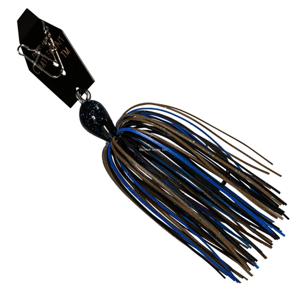 Picture of Z-Man Big Blade Chatterbait 3/4Oz Black Blue Candy