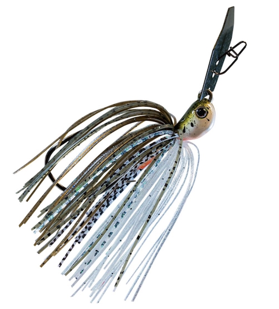 Picture of Z-Man Chatterbait Jack Hammer 1/2 OZ Green Pumpkin Shad CBJH12-09