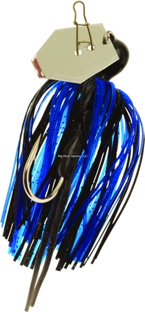 Picture of Z-Man Chatterbait Mini Bladed Swim Jig, 3", 1/4 Oz, Blue/Black