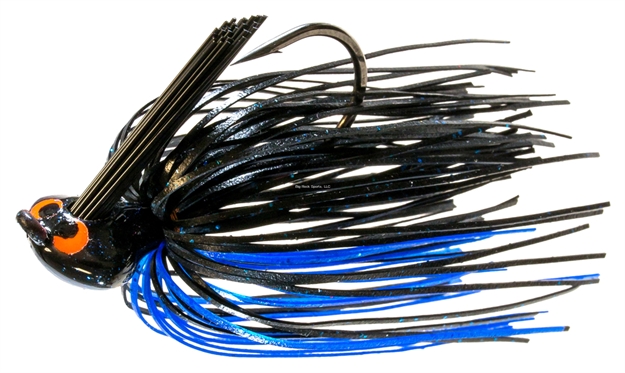 Picture of Z-Man Crosseyez Flipping Jig 5/8 OZ Black/Blue