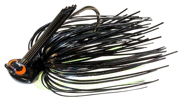Picture of Z-Man Crosseyez Flipping Jig 5/8 OZ Hot Black