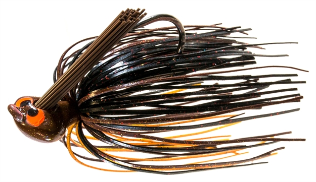 Picture of Z-Man Crosseyez Flipping Jig 5/8 OZ Moccasin Craw