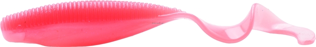 Picture of Z-Man Elaztech Curly Tailz Scented Curl Tail Grub, 4", Coconut Ice Glow, 5/Pack