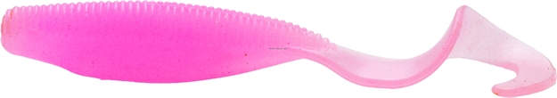 Picture of Z-Man Elaztech Curly Tailz Scented Curl Tail Grub, 4", Pink Glow, 5/Pack